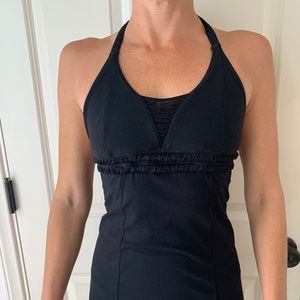 Lululemon Black tank top, halter top - size 4